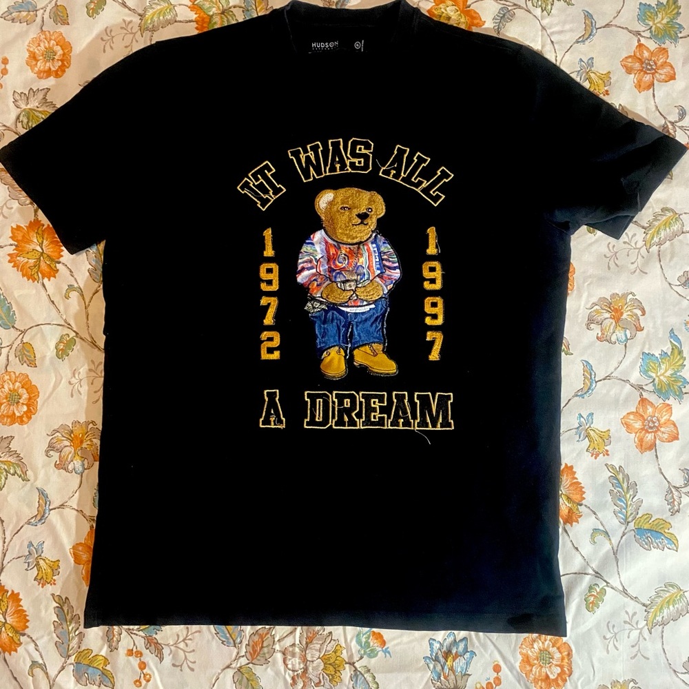 Notorious B.I.G. “It Was All A Dream” Biggie Bear Tee